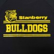 画像3: 90's Stanberry BULLDOGS プリントスウェット "DEADSTOCK / BLACK / MADE IN USA" (3)