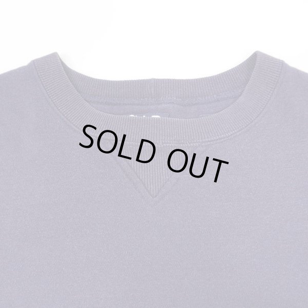 画像3: 90's OLD GAP 前V ブランクスウェット "FADE NAVY" (3)