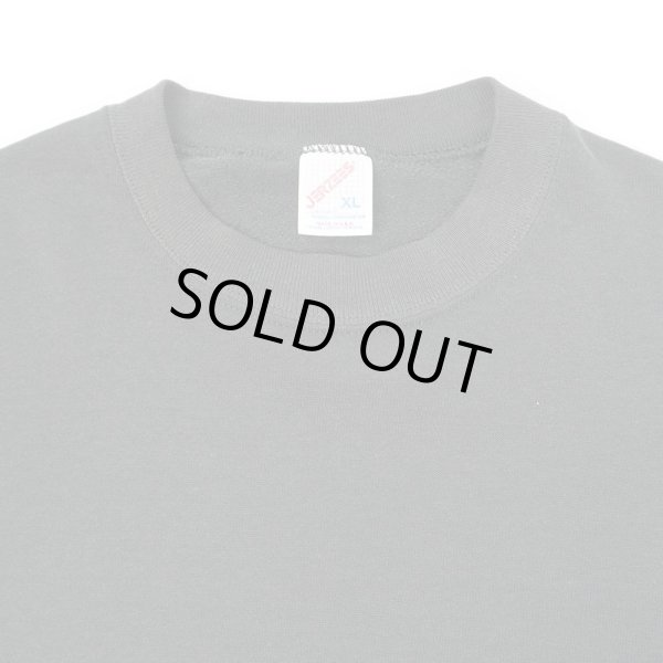 画像3: 90s JERZEES ブランクスウェット "FADE BLACK / MADE IN USA" (3)