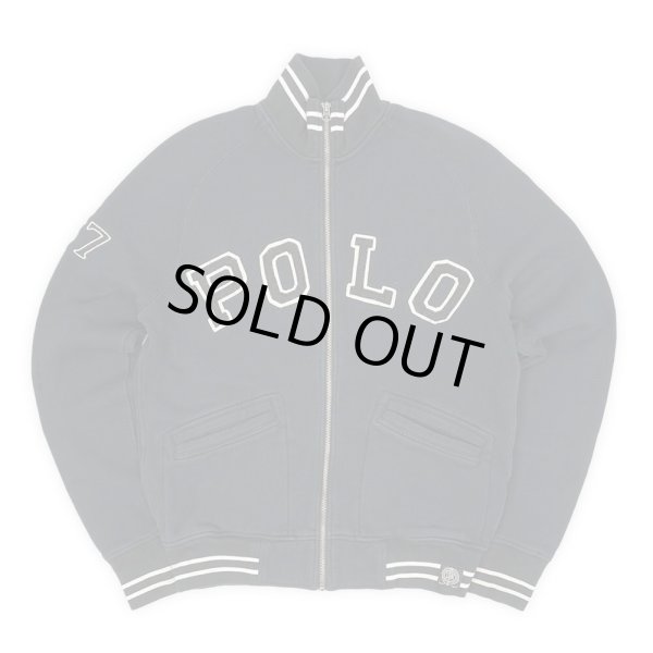 画像1: 00's Polo Ralph Lauren フルジップスウェット "BLACK" (1)