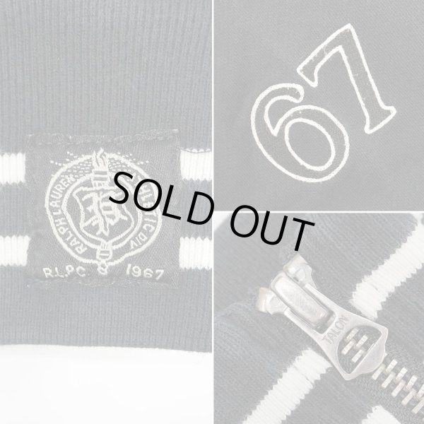 画像3: 00's Polo Ralph Lauren フルジップスウェット "BLACK" (3)