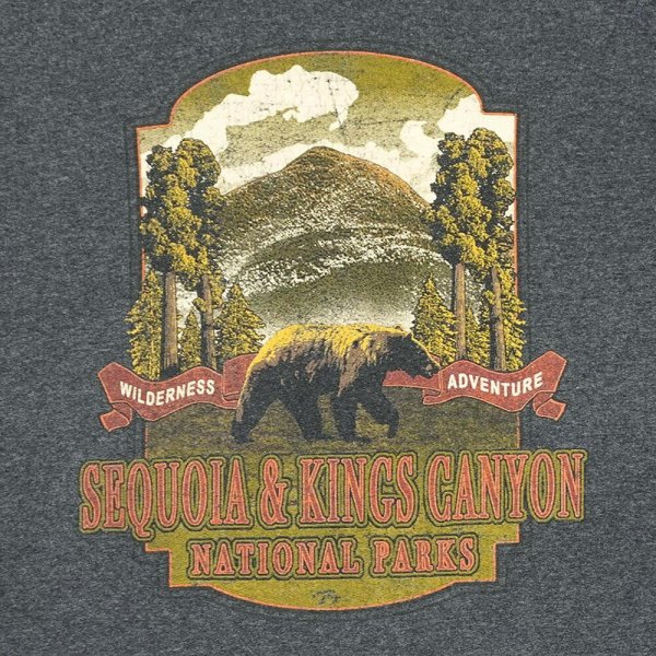 画像3: 00's Sequoia & Kings Canyon National Parks スーベニアスウェット (3)