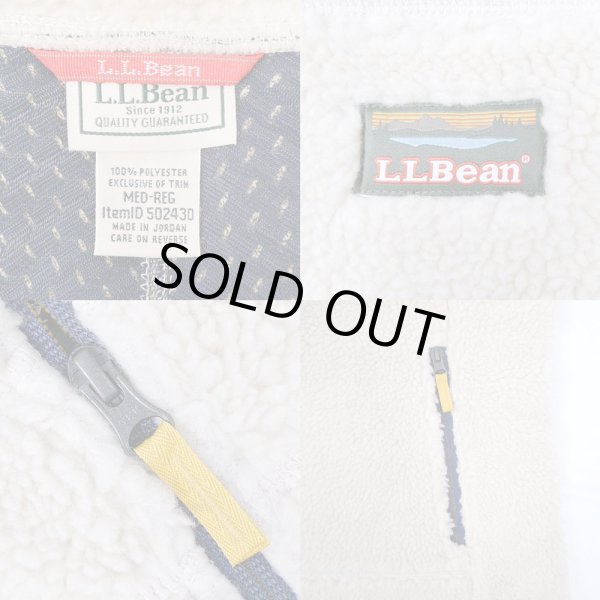 画像3: 00's L.L.Bean パイルフリースベスト (3)