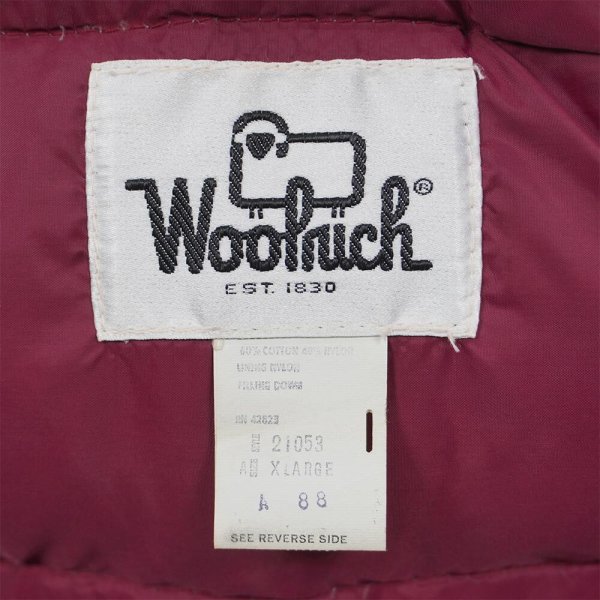 画像2: 70's Woolrich ダウンベスト (2)