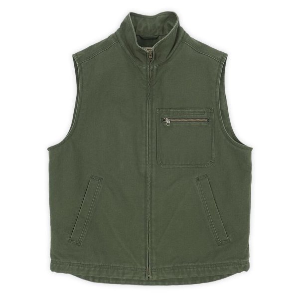 画像1: 00's L.L.Bean ウールライナー ダックベスト (1)