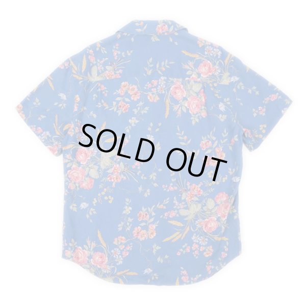 画像2: 90's LAUREN リネンオープンカラーシャツ (2)