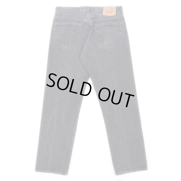 画像2: 90's Levi's 501 先染め ブラックデニムパンツ "MADE IN USA / W34 L30" (2)