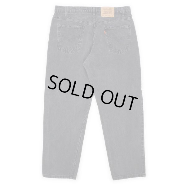 画像2: 90's Levi's 550 ブラックデニムパンツ "W38 L30" (2)