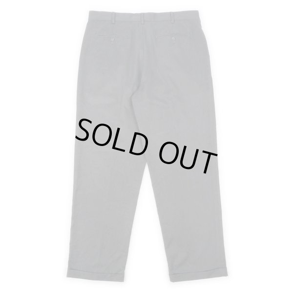 画像2: 00's VAN HEUSEN 2タック スラックス "Gray" (2)