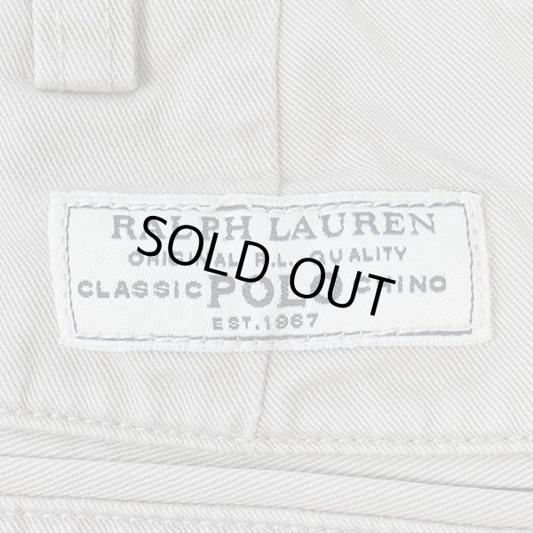 画像3: 00's Polo Ralph Lauren 2タック チノトラウザー "ANDREW PANT / W36 L30" (3)