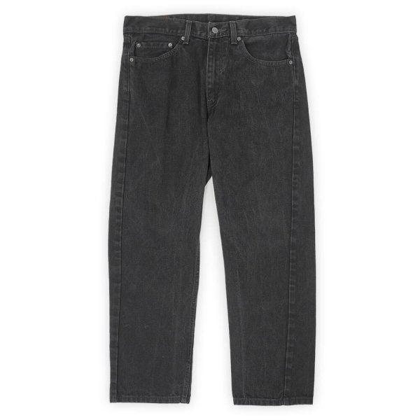画像1: 00's Levi's 505 ブラックデニムパンツ "W33 L29" (1)