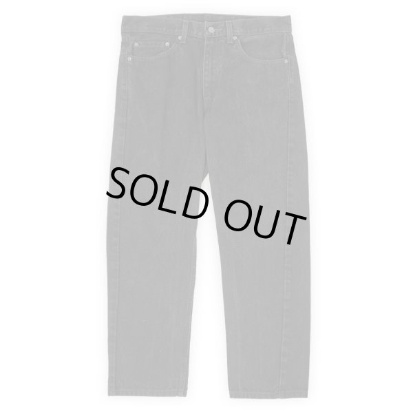 画像1: 00's Levi's 505 ブラックデニムパンツ "W33 L29" (1)
