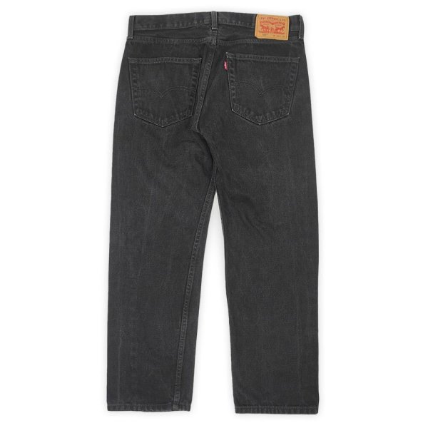 画像2: 00's Levi's 505 ブラックデニムパンツ "W33 L29" (2)