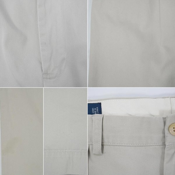画像4: 00's Polo Ralph Lauren 2タック チノトラウザー “ANDREW PANT / W34 L29” (4)