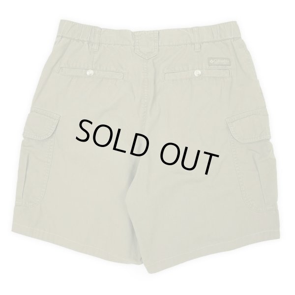 画像2: 00's Columbia 1タック コットンカーゴショーツ "LIGHT BROWN" (2)