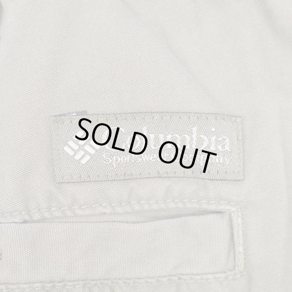 画像4: 00's Columbia 1タック コットンカーゴショーツ "LIGHT BROWN" (4)