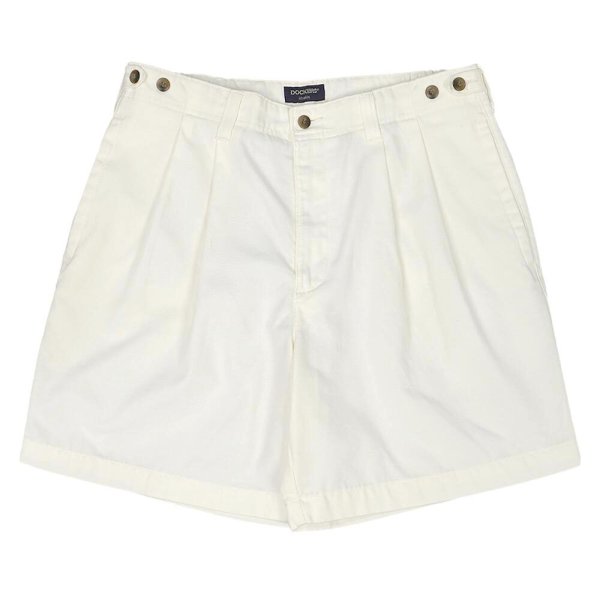 画像1: Late 90's DOCKERS 2タック キャンバスショーツ (1)