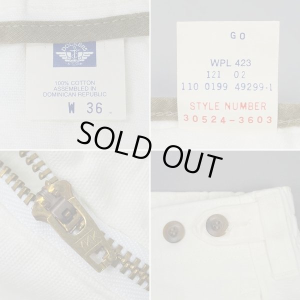 画像4: Late 90's DOCKERS 2タック キャンバスショーツ (4)