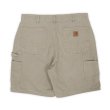 画像2: 00's Carhartt ダックペインターショーツ "B25 DES / W34" (2)