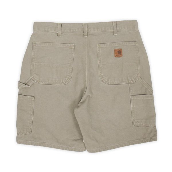 画像2: 00's Carhartt ダックペインターショーツ "B25 DES / W34" (2)