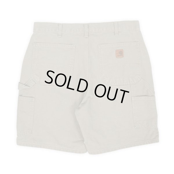 画像2: 00's Carhartt ダックペインターショーツ "B25 DES / W34" (2)