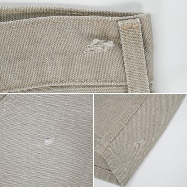 画像5: 00's Carhartt ダックペインターショーツ "B25 DES / W34" (5)