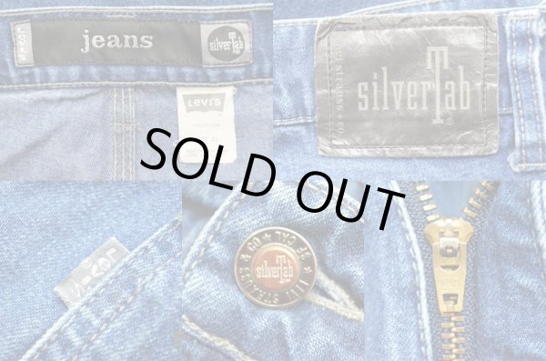 画像3: 90's Levi's silverTab デニムペインターショーツ “jeans / W33” (3)