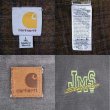 画像3: 00's Carhartt デトロイトジャケット “企業ロゴ刺繍” (3)