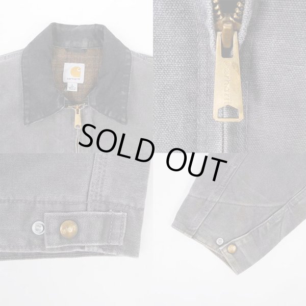 画像4: 00's Carhartt デトロイトジャケット “企業ロゴ刺繍” (4)