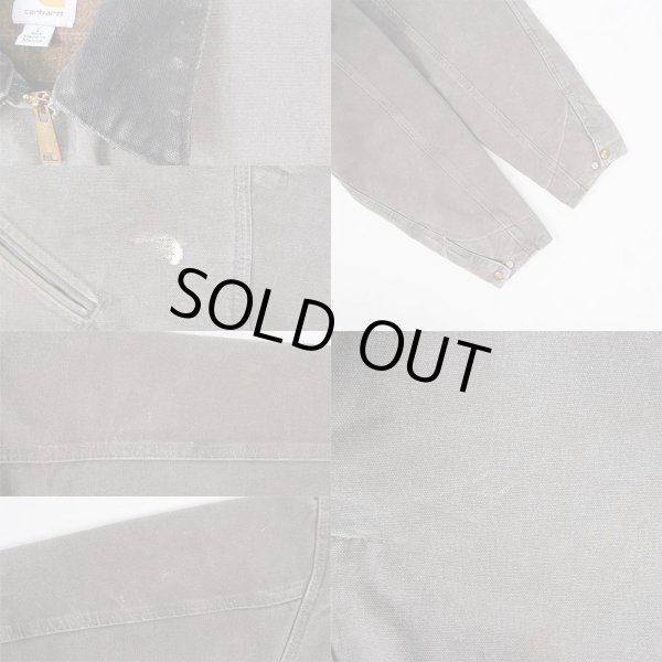 画像6: 00's Carhartt デトロイトジャケット “企業ロゴ刺繍” (6)