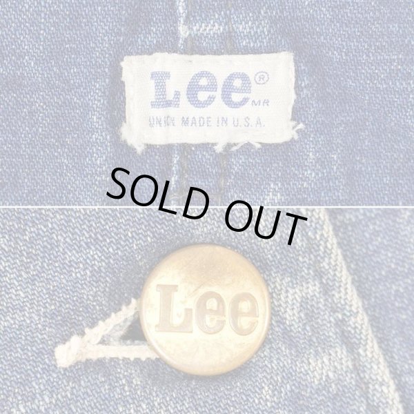 画像4: 70's Lee 91-J デニムカバーオール (4)