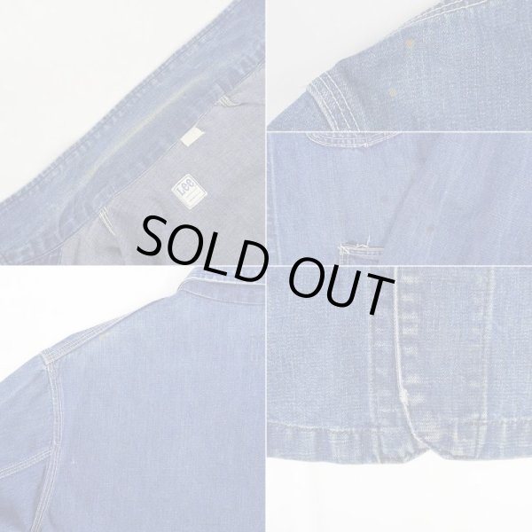 画像6: 70's Lee 91-J デニムカバーオール (6)