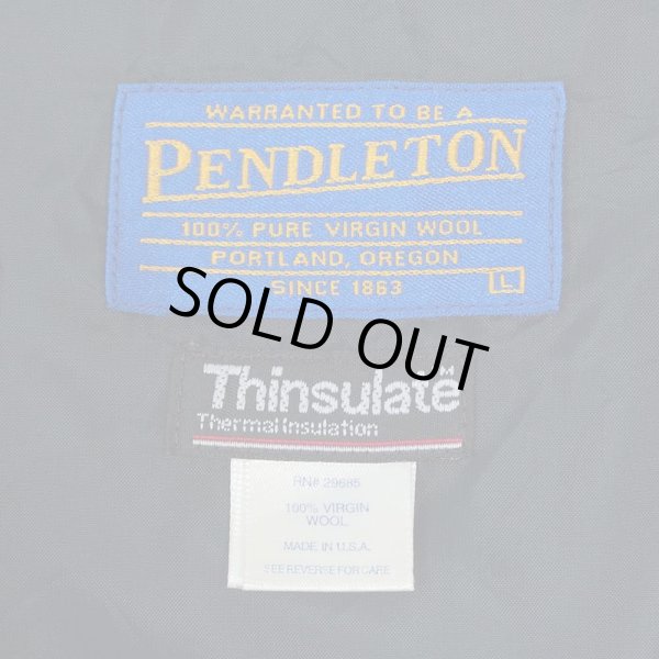 画像3: 90's Pendleton パデッド ウールジャケット "MADE IN USA" (3)