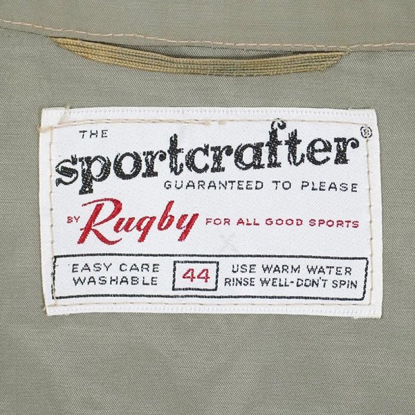 画像2: 50's Rugby ハリントンジャケット "size44" (2)
