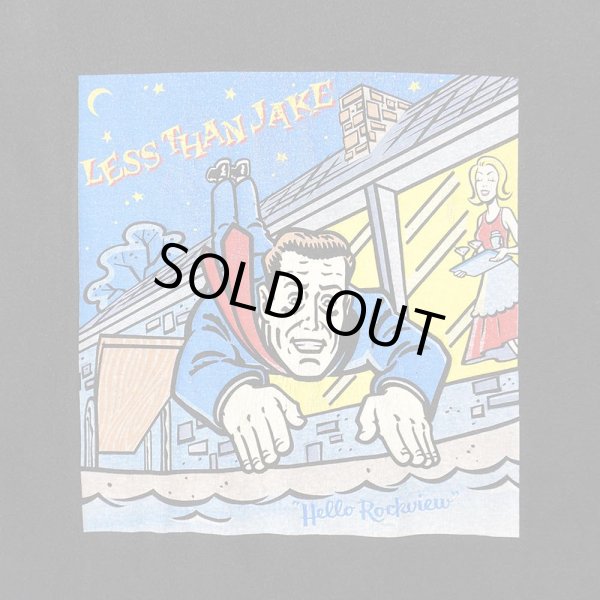 画像3: 90's LESS THAN JAKE バンドTシャツ "Hello Rockview" (3)