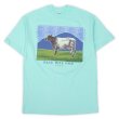 画像1: 90's LIBERTY GRAPHICS プリントTシャツ "DEADSTOCK / MADE IN USA / MINT GREEN" (1)