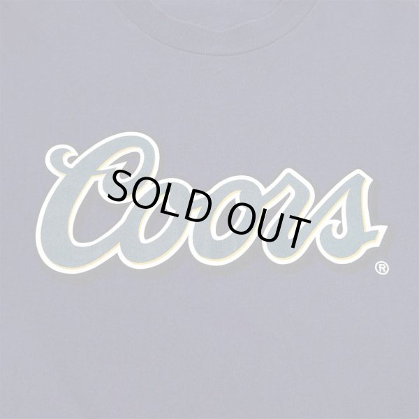 画像2: 90-00's Coors L/S ロゴプリントTシャツ (2)