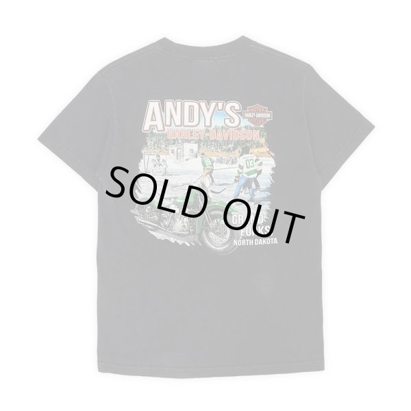 画像2: 00's HARLEY-DAVIDSON 両面プリントTシャツ “SKULL JOKER” (2)