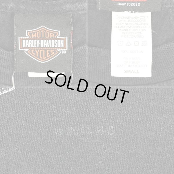 画像3: 00's HARLEY-DAVIDSON 両面プリントTシャツ “SKULL JOKER” (3)
