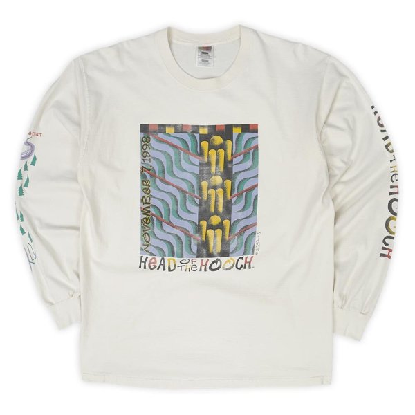 画像1: 90's HEAD OF THE HOOCH L/S プリントTシャツ (1)
