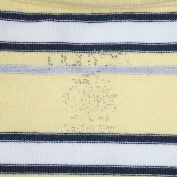 画像2: 00's Puritan マルチボーダー ポケットTシャツ (2)