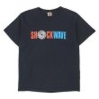 画像1: 90-00's SHOCKWAVE ロゴプリントTシャツ (1)