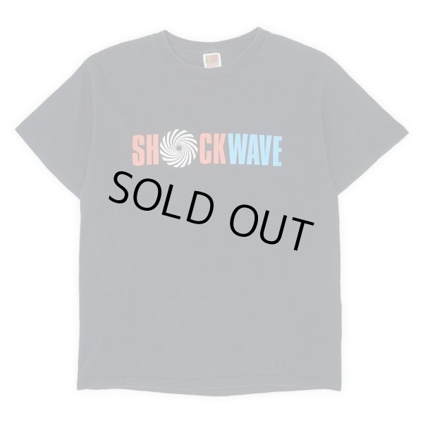 画像1: 90-00's SHOCKWAVE ロゴプリントTシャツ (1)