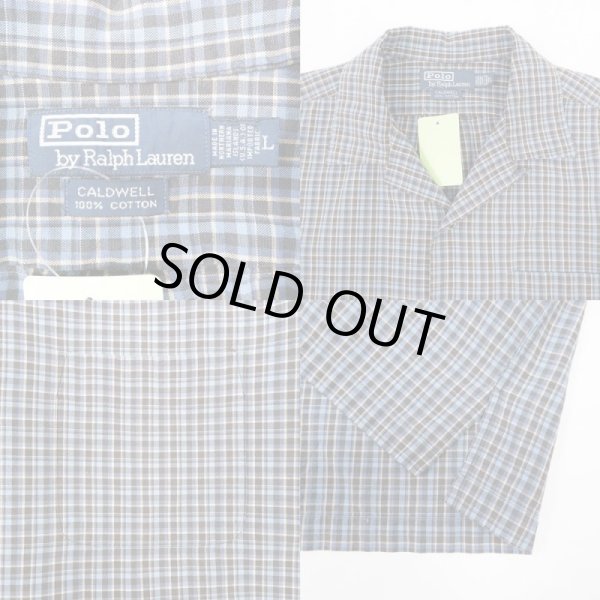 画像3: 90's Polo Ralph Lauren S/S オープンカラーシャツ "CALDWELL" (3)