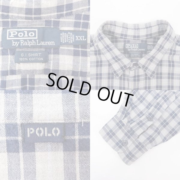 画像3: 90's Polo Ralph Lauren コットンワークシャツ "G.I.SHIRT" (3)