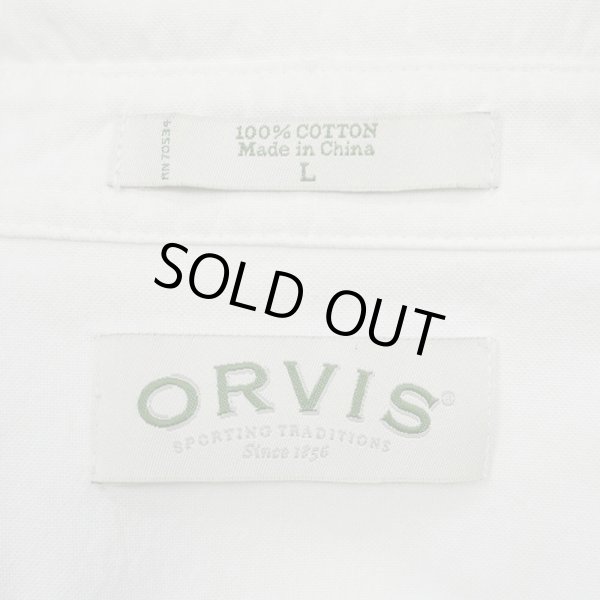 画像2: 00's ORVIS ボタンダウンシャツ (2)