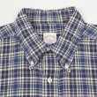 画像3: 00's Brooks Brothers S/S ボタンダウンシャツ "Navy Plaid" (3)