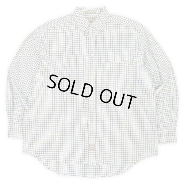 画像1: 90's KHAKI'S by ARROW ボタンダウンシャツ "White×Blue Plaid / BIG OXFORD" (1)