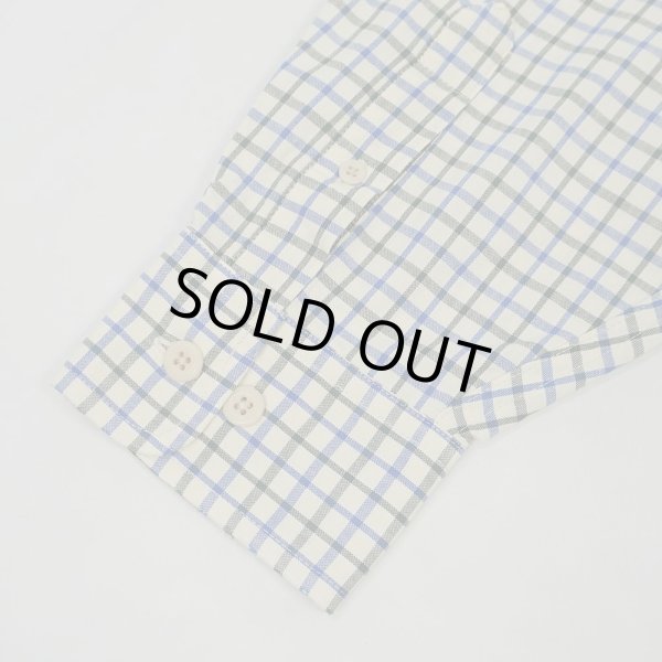 画像5: 90's KHAKI'S by ARROW ボタンダウンシャツ "White×Blue Plaid / BIG OXFORD" (5)