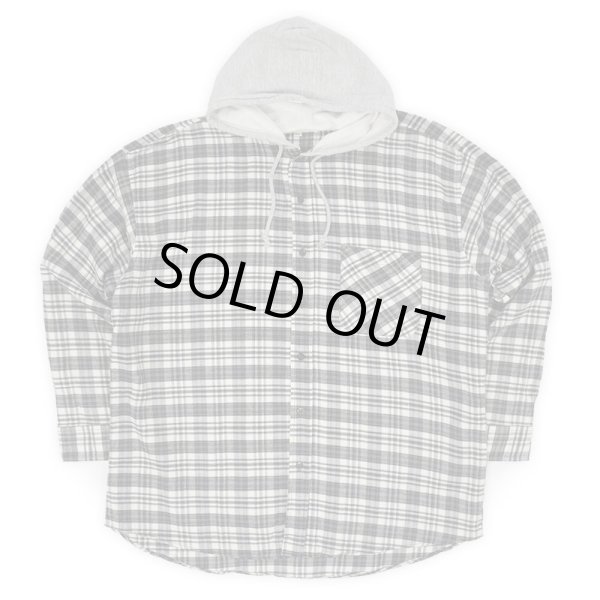 画像1: 90's WILDERNESS フーディーネルシャツ (1)